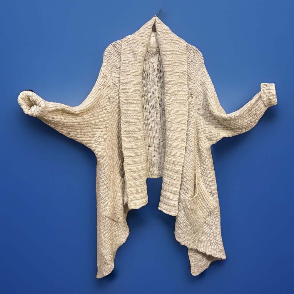 LagenCore Womens Cardigan Boho Chic Classic Cottagecore Cozy Oversize XS